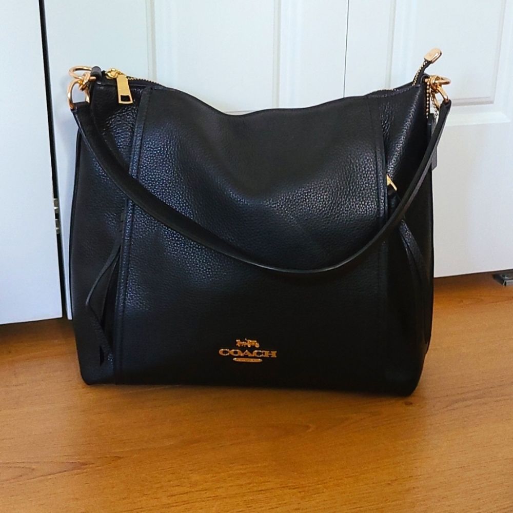 Coach black purse